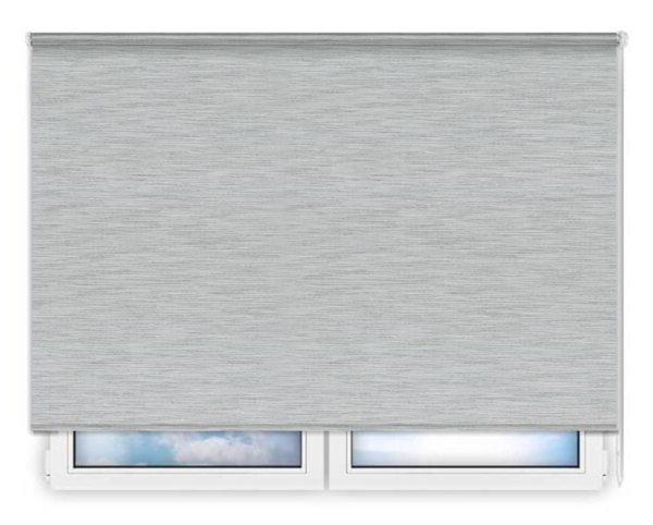 Стандартные рулонные шторы Корсо светло-серый цена. Купить в «Мастерская Жалюзи»
